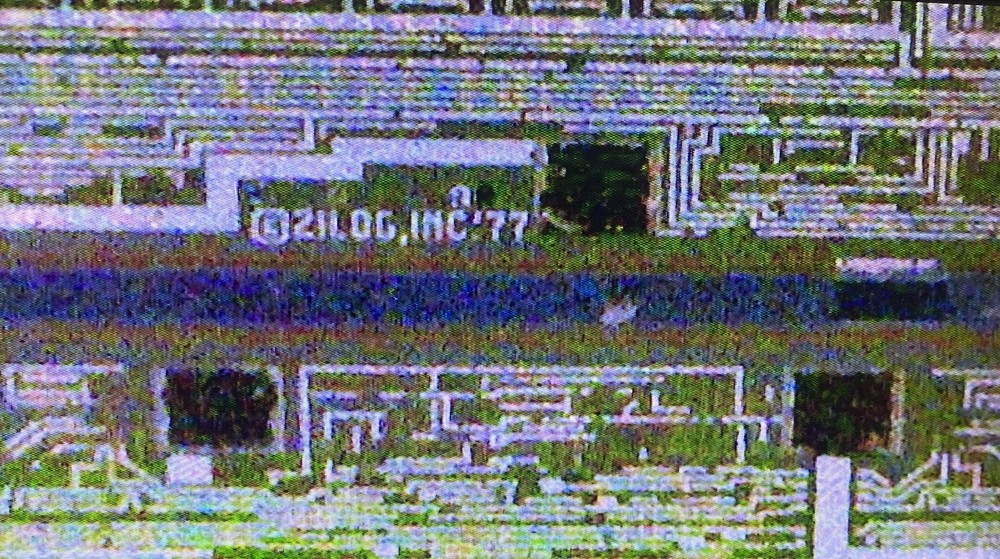 1977 Zilog 6116 Static Ram Chip