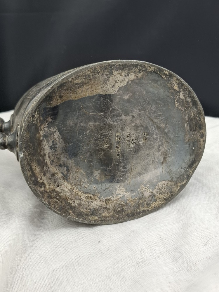 Antique Silver Plated Britannia Metal Teapot