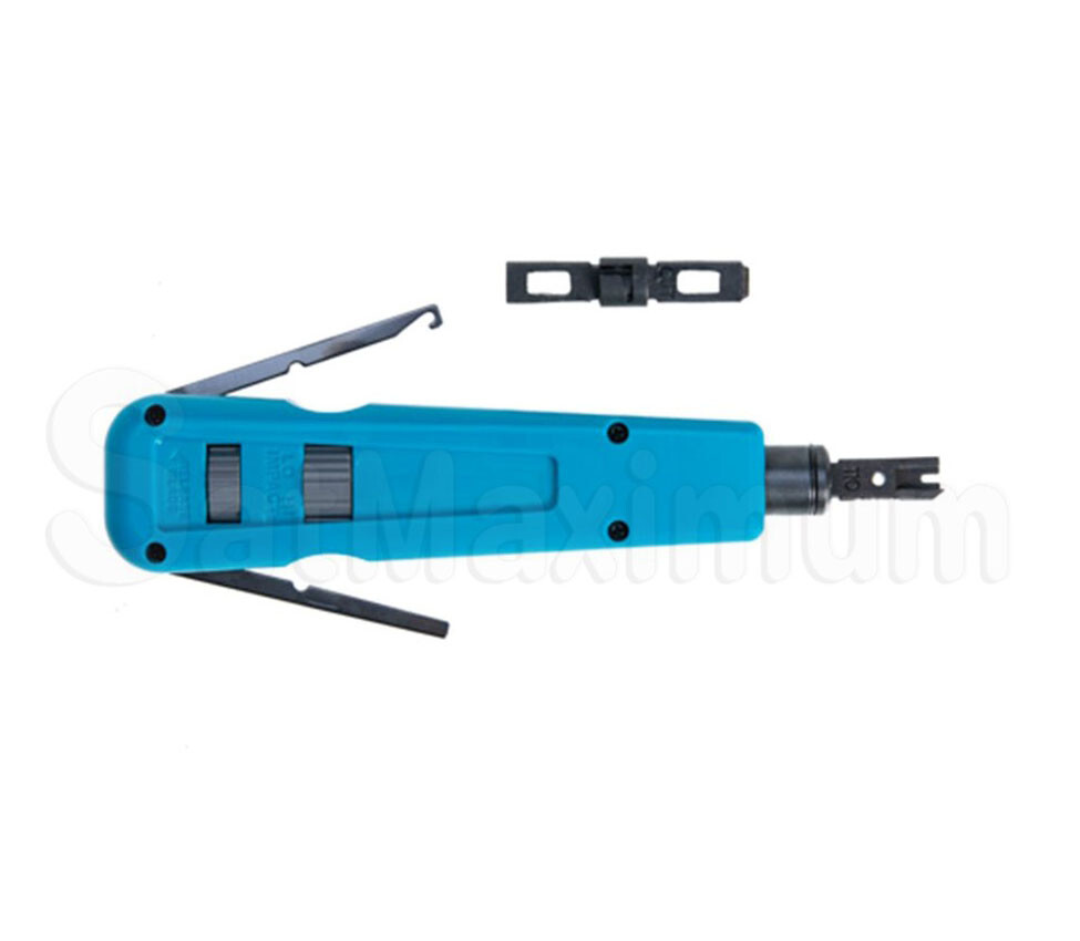 Impact Punch Down Tool 110/66 Blade Network Cable Cat5 Cat6 Patch Panel Jack