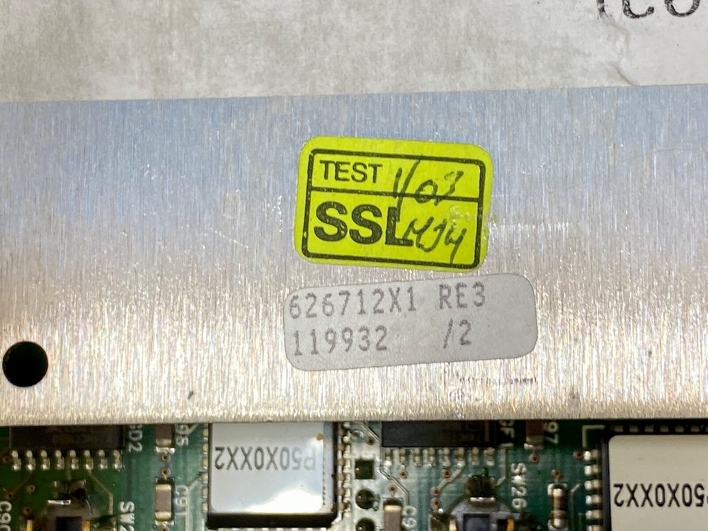 Eq Tile From Solid State Logic Axiom Mt + Ssl A Series Console Mixer