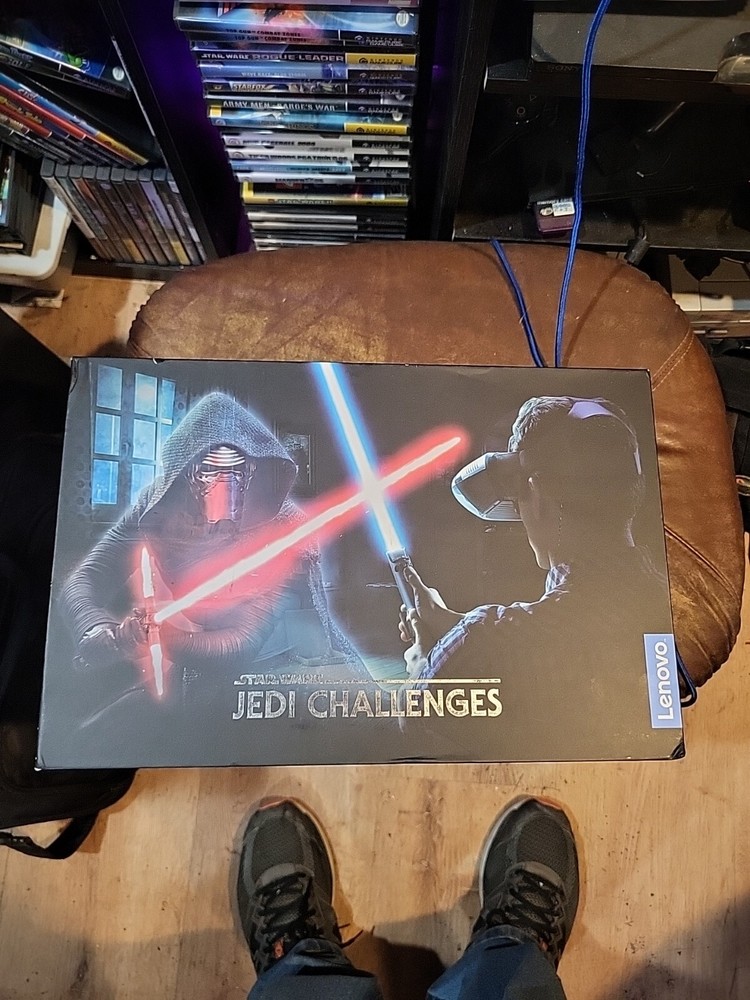 Lenovo Star Wars Jedi Challenges VR Set IOB Untested