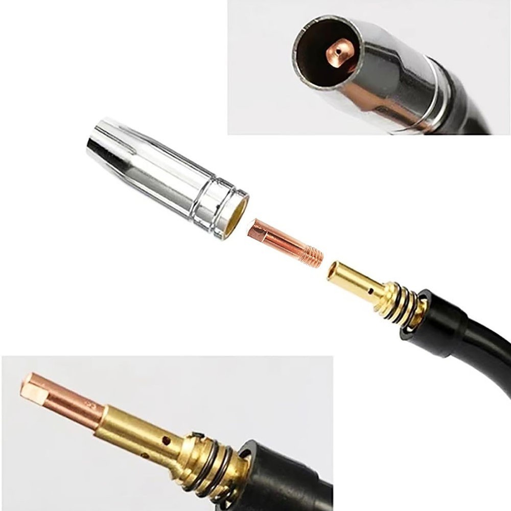 Multi Model Compatible Welding Torch Nozzle Set with Easy Use Features
