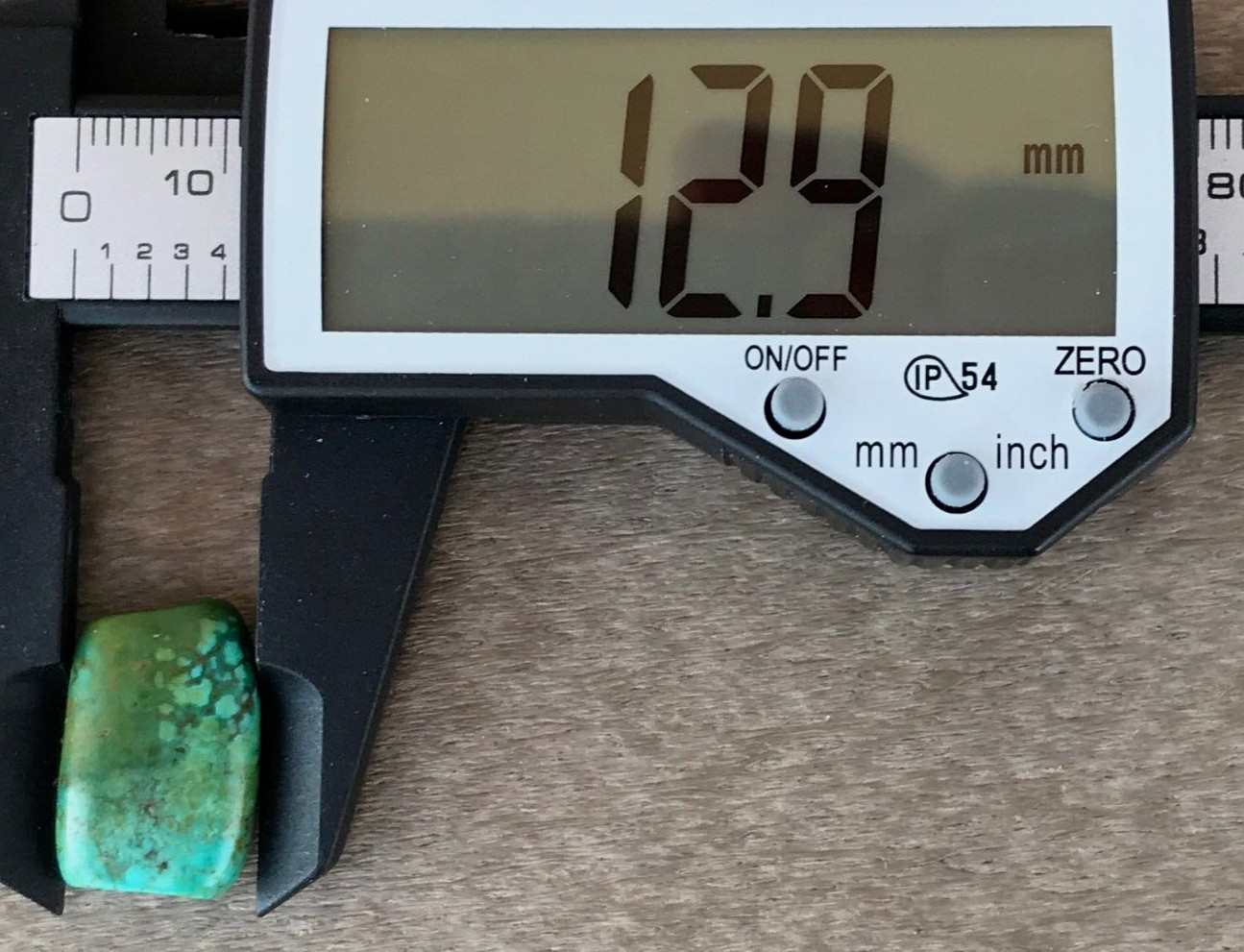 ANTIQUE RARE VERY OLD TIBETAN TURQUOISE BEAD - BEAUTIFUL WORN PATINA!