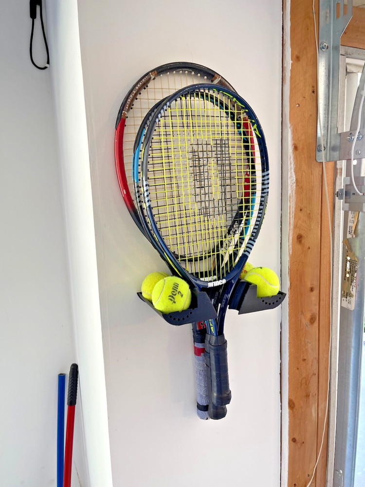 Tennis Racket Wall Mount Hanger