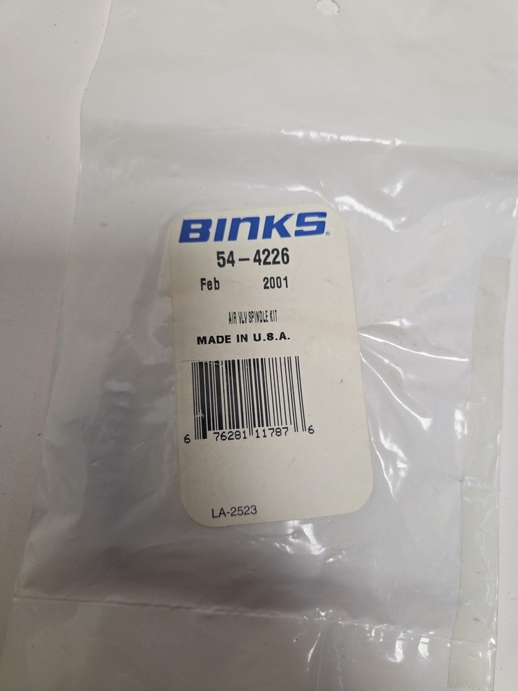 Binks 54-4226 Air Valve Spindle Kit