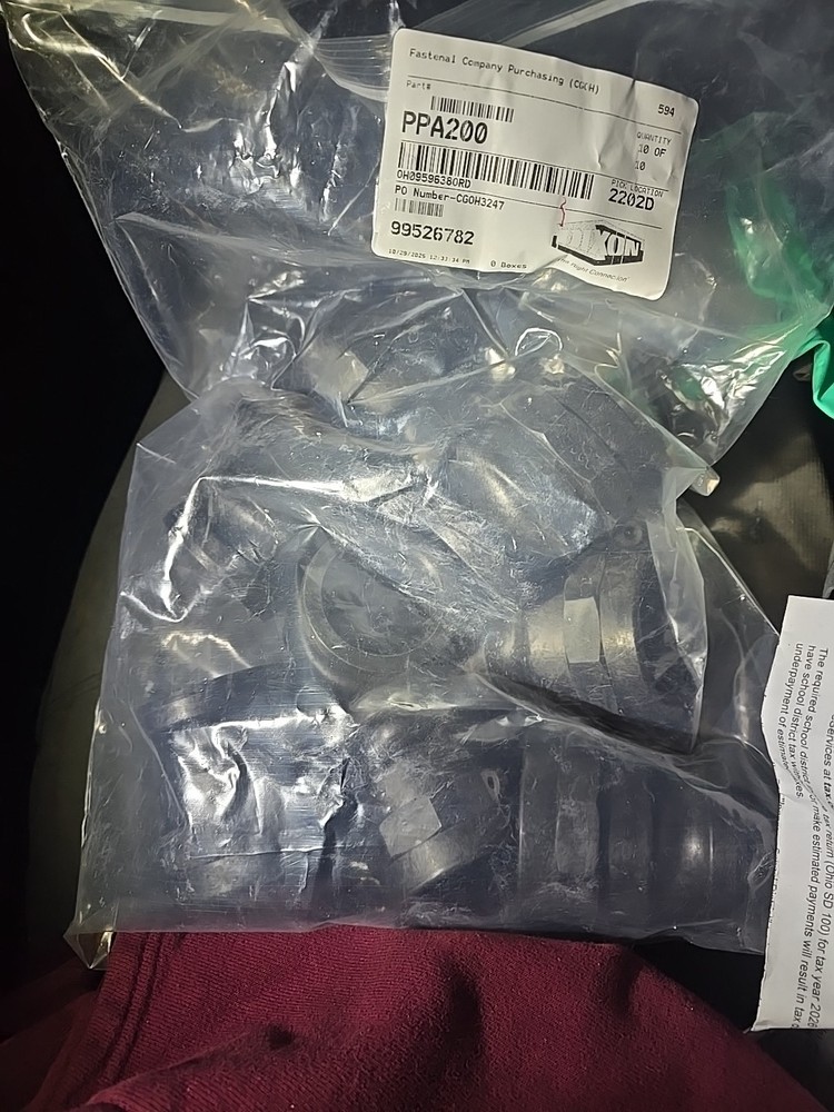9 Pack Dixon PPA200 Polypropylene Cam Connector