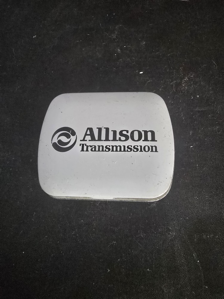 2002 Allison Transmission Premium Mints Tin-Empty