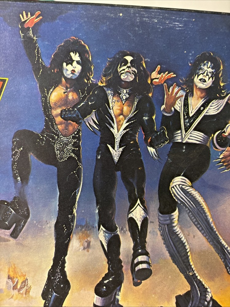 KISS Jigsaw Puzzle From 1977 Complete 200 Pieces