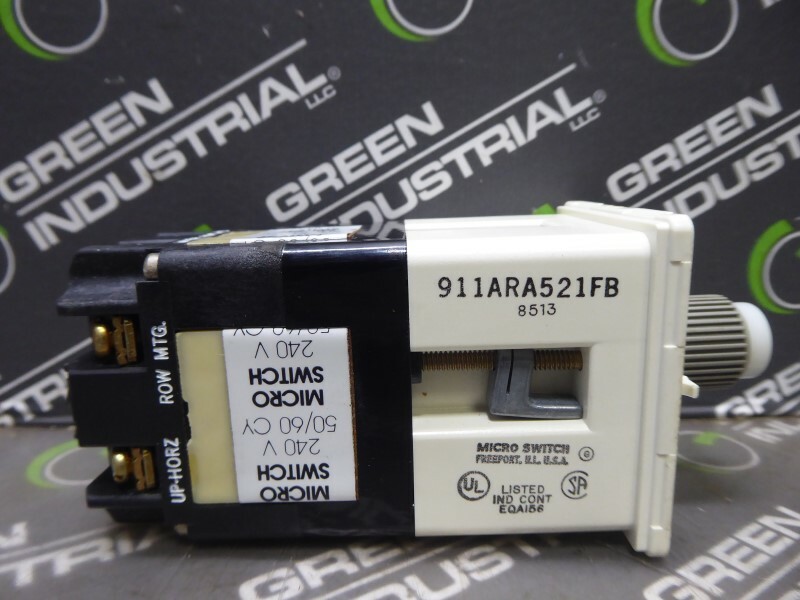 NEW Honeywell 911ARA521FB Microswitch with Indicator Lights