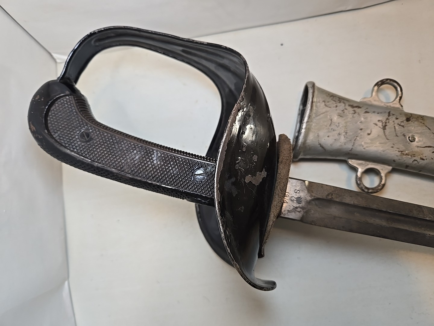 WWI Model 1913 Patton Cavalry Sword Saber w/Scabbard-Springfield Armory-SA 1914