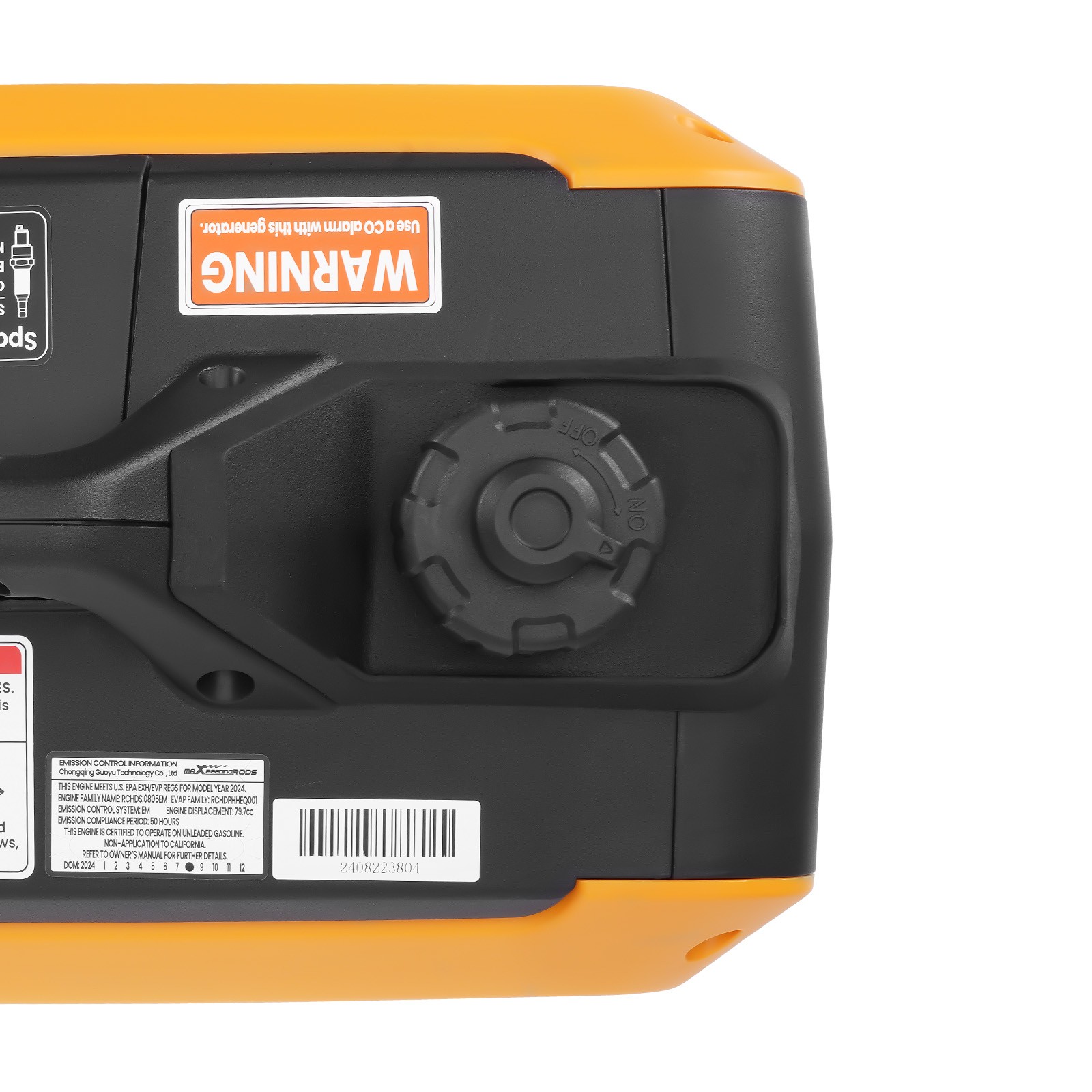 2350W Gasoline Inverter Generator 15kg Portable Eco Quiet For Outdoor Camping