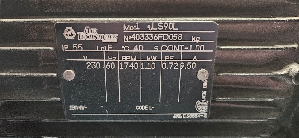 USED, AirStar 2-2 Air Techniques Compressor, Working, Technician Tested
