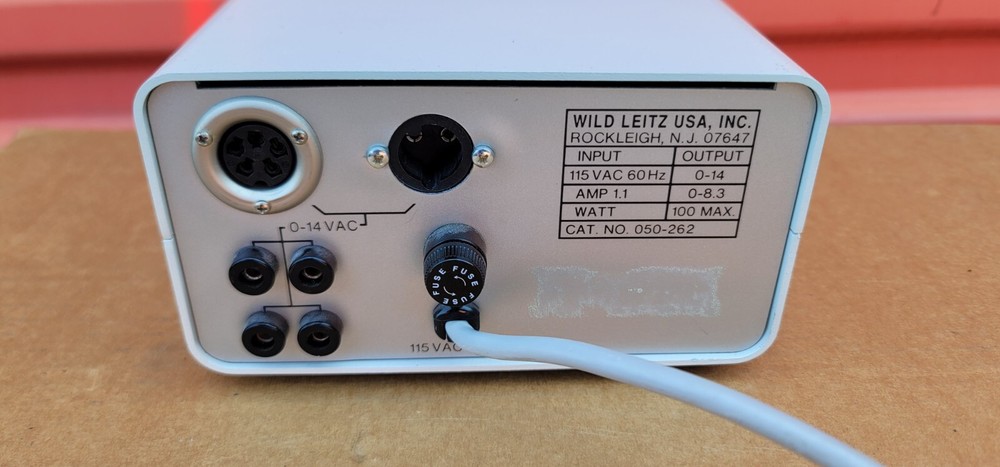 LEITZ Microscope Lamp Power Supply Source