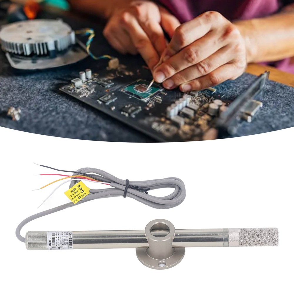 Temperature Humidity Sensor 4-20mA Output 15-30V Transmitter Sensor Probe.