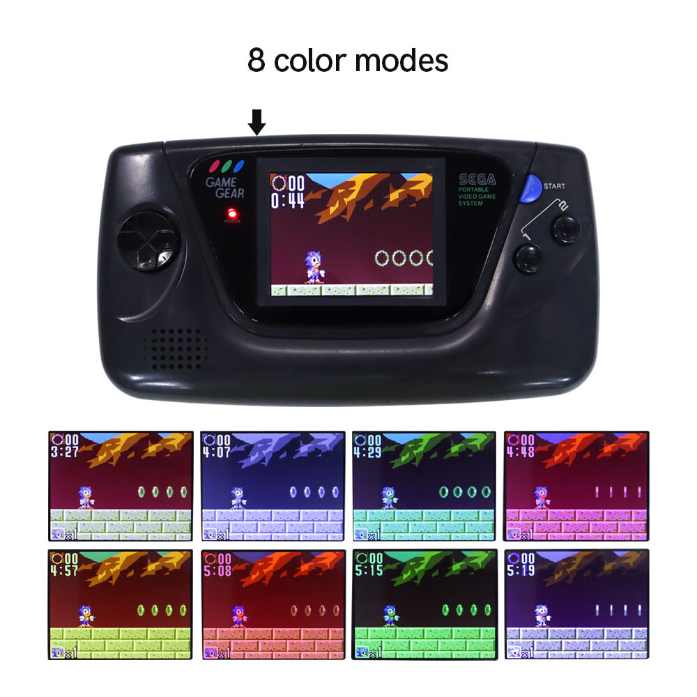 Touch Version Backlight High Light Brightness LCD Screen Kit For SEGA Game Gear