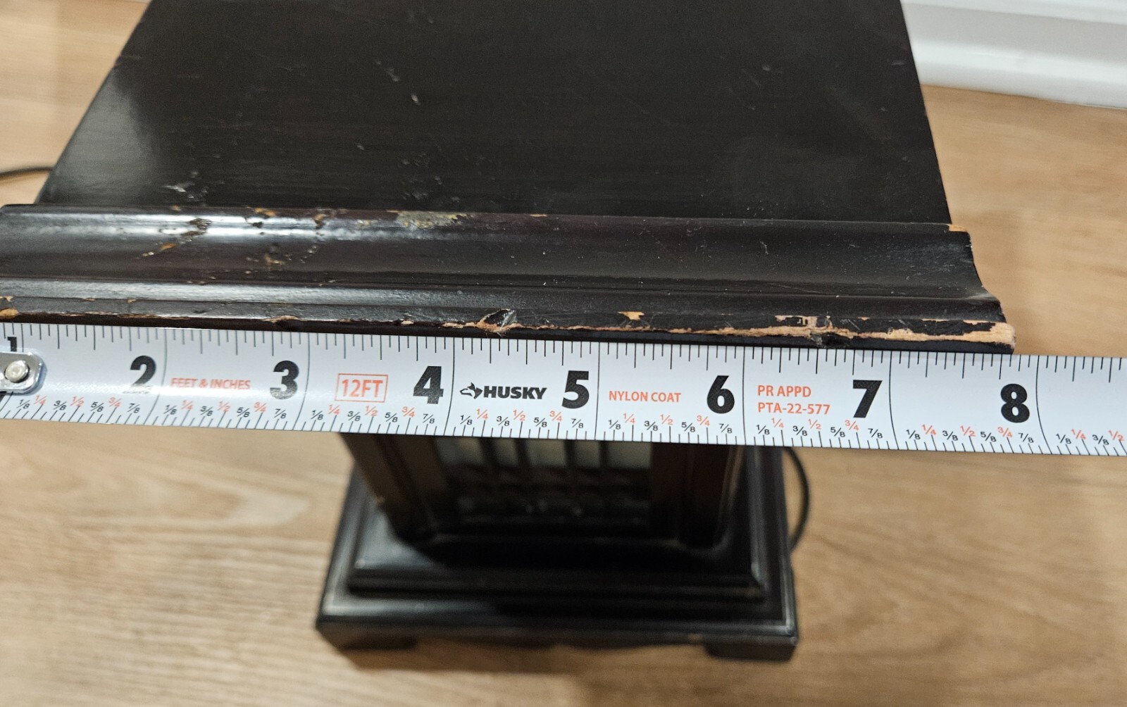 Vintage Asian 2 Bulb Setting Lamp – Buddhist Temple Japanese Shrine Pagoda WORKS