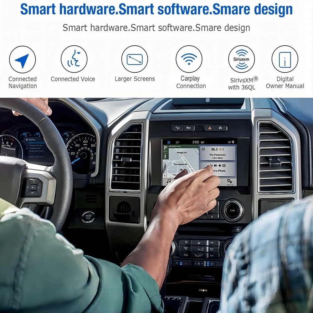 Factory SYNC 2 to SYNC 3 Upgrade Kit 3.4 Fit for Ford Sync3 APIM Module Carplay