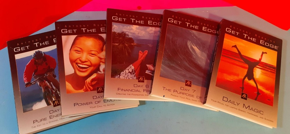 Anthony Robbins "Get the Edge" 10-CD Motivational 7-Day Program