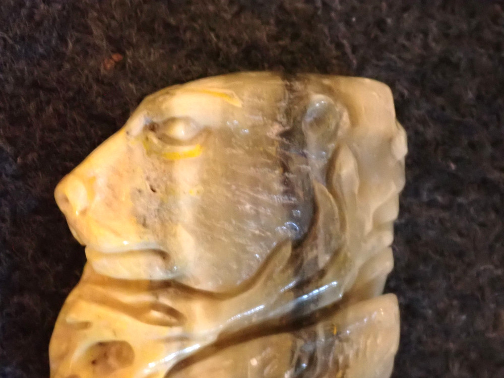 Mt Lion and Bear Jasper Pendant