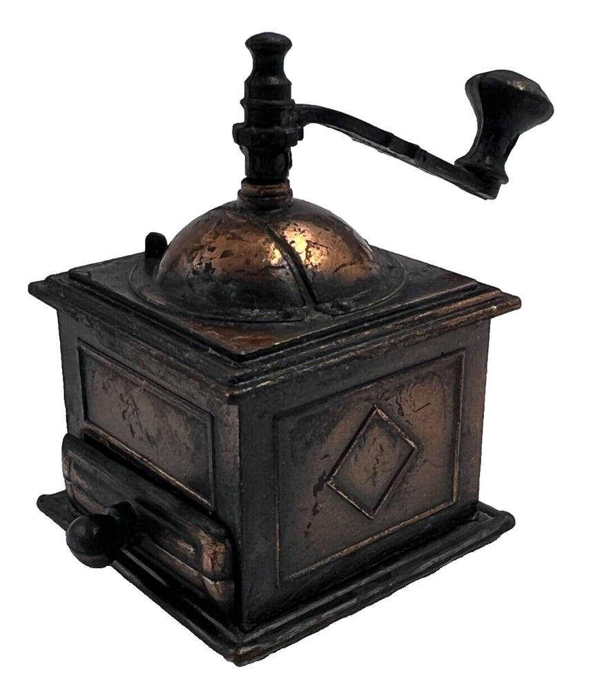 Vintage Brass Pencil Sharpener Coffee Grinder