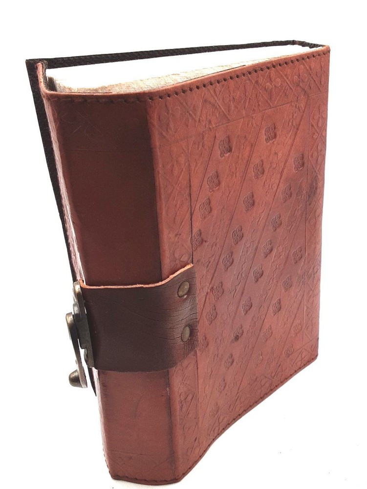 Fairy leather journal with lock #2447