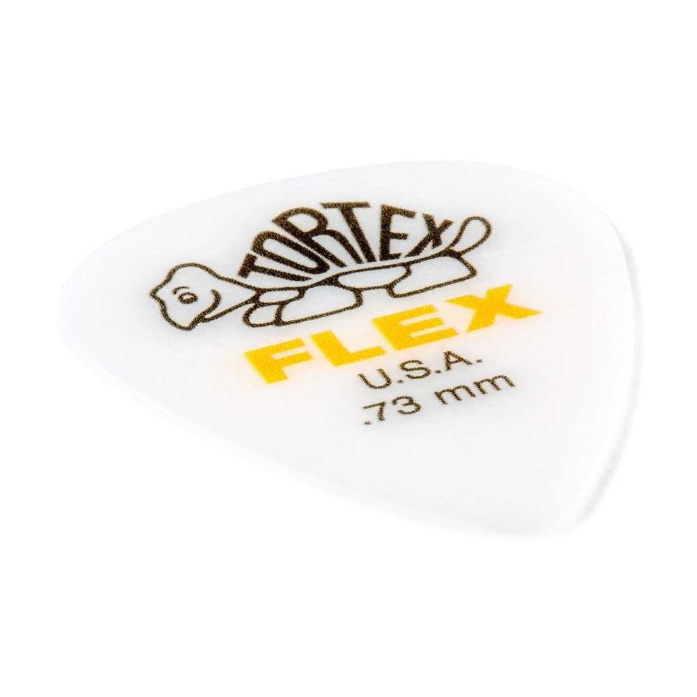 Dunlop Guitar Picks Flex Standard 12 Pack .73mm Medium (428P.73)