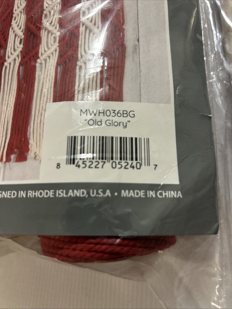 Macrame Hanging Kit Old Glory