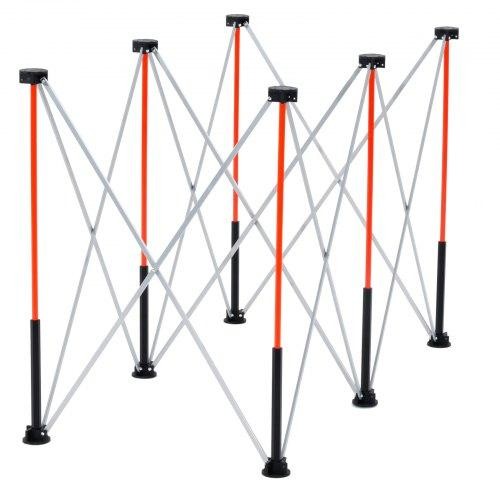 Portable Folding Workstand 416 x 218 ft Collapsible Workbench 2500 lbs