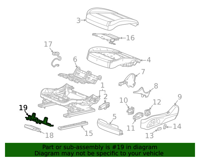 Genuine GM Mount Bracket 84581455