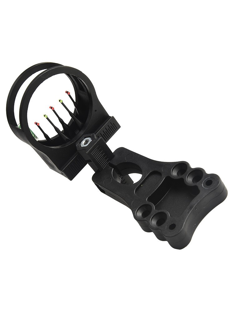 Improved Accuracy Recurve Bow Sight 5 Pin Structure Circular Vision