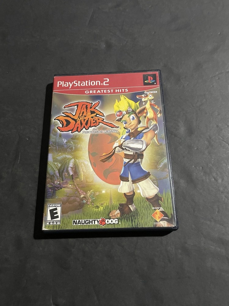 jak and daxter the precursor legacy ps2 Case only