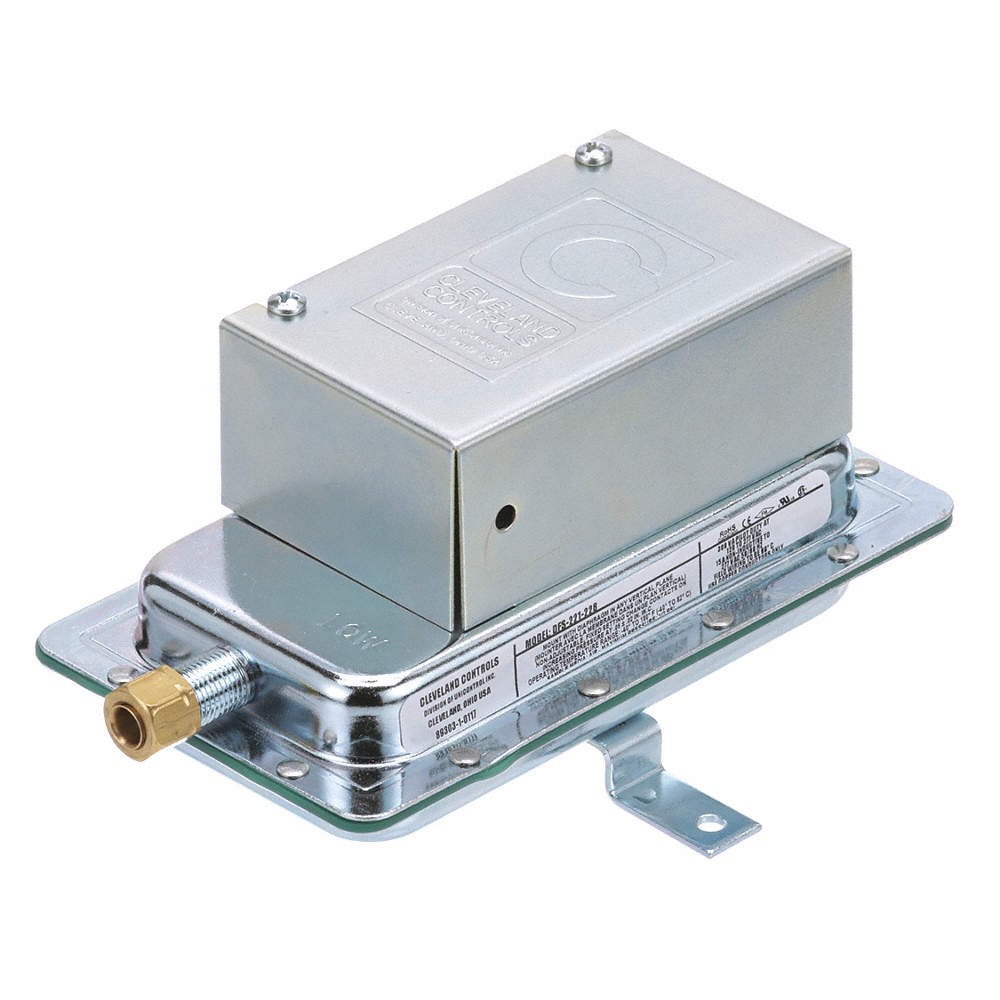 TJERNLUND PS1505 Air Sensing Switch,Fixed,SPST,Auto 4C725