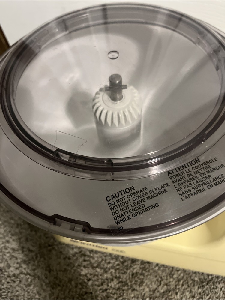 Classic Eclipse Dimension 2000 Mixer NO ATTACHMENTS OR BLENDER DISCOLORED