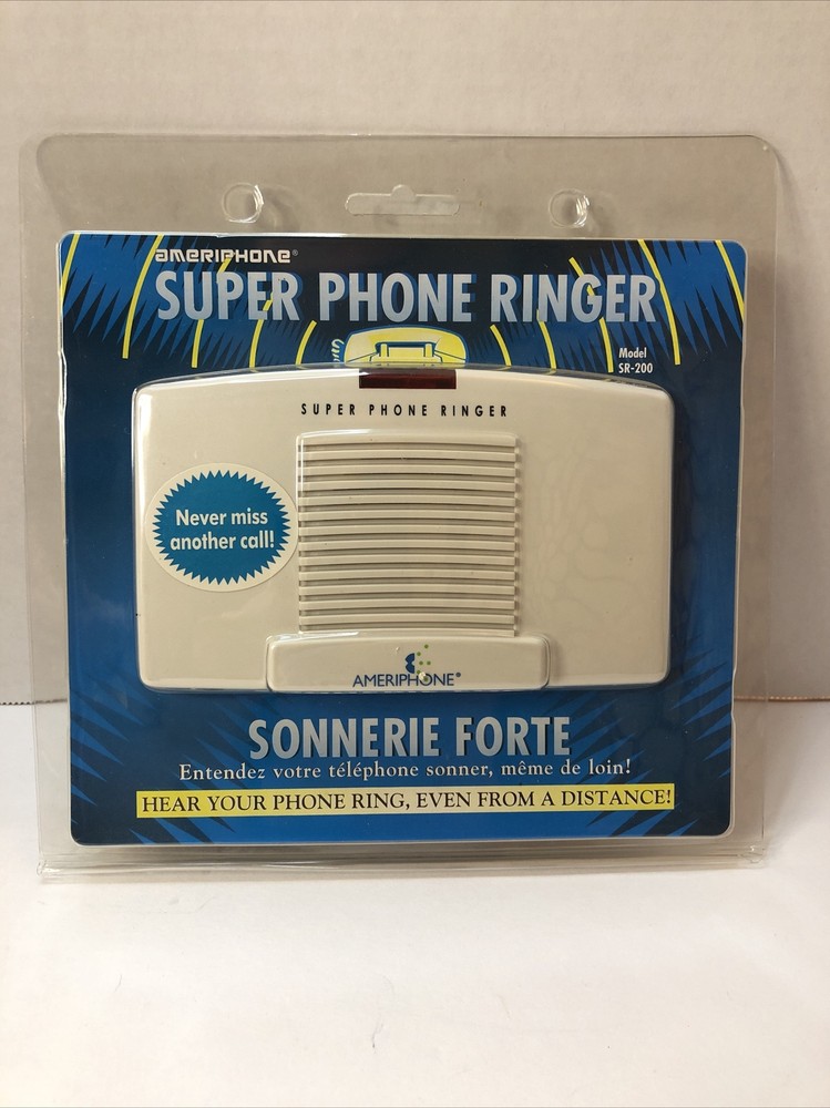 Ameriphone SR-200 95dB Super Loud Phone Ringer Lighted Visual Indicator