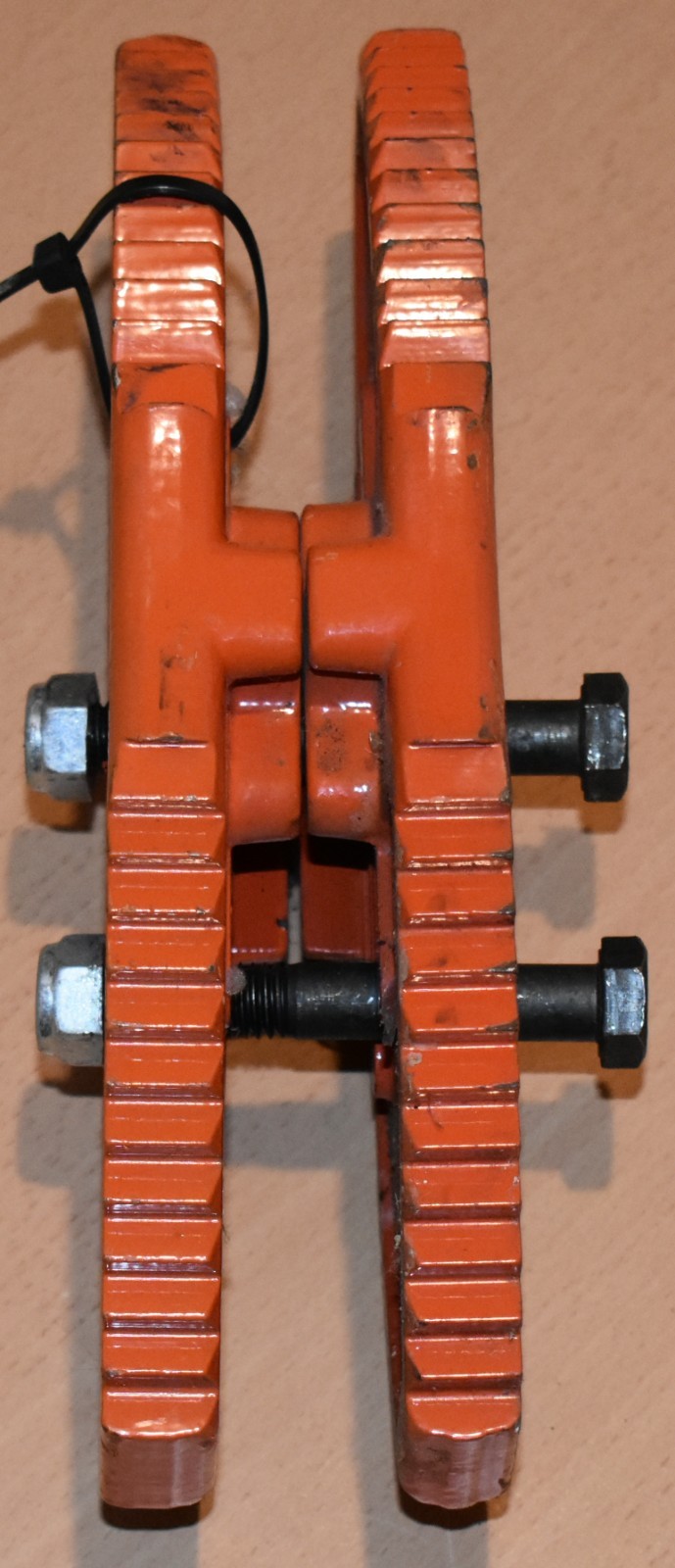 RIDGID 54" STEEL LINK CHAIN & DOUBLE END TONG JAWS FOR PIPE CHAIN WRENCH #3237