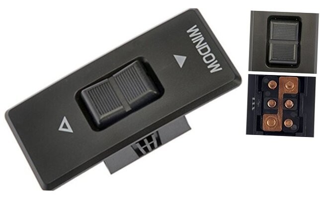 901-033 Front Passenger Side Door Window Switch Compatible with Select