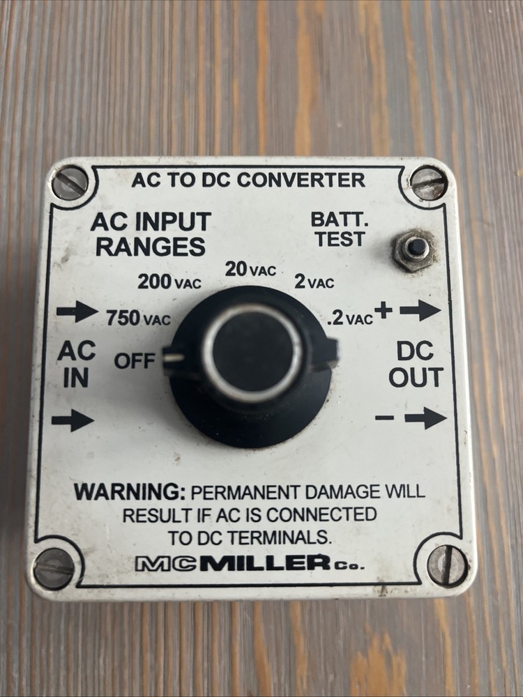 Voltmeters & Accessories, CP Multimeters & Shunts- Selectable Impedance Adapter