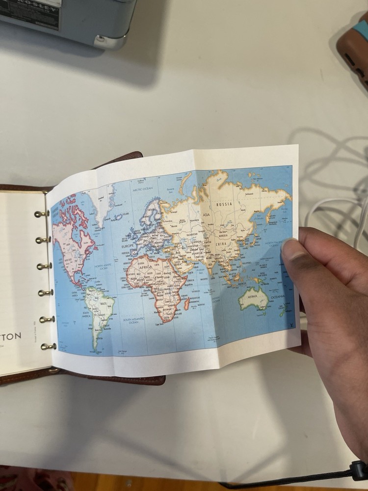 Louis Vuitton Agenda 2005 Diary Notebook Used Authentic