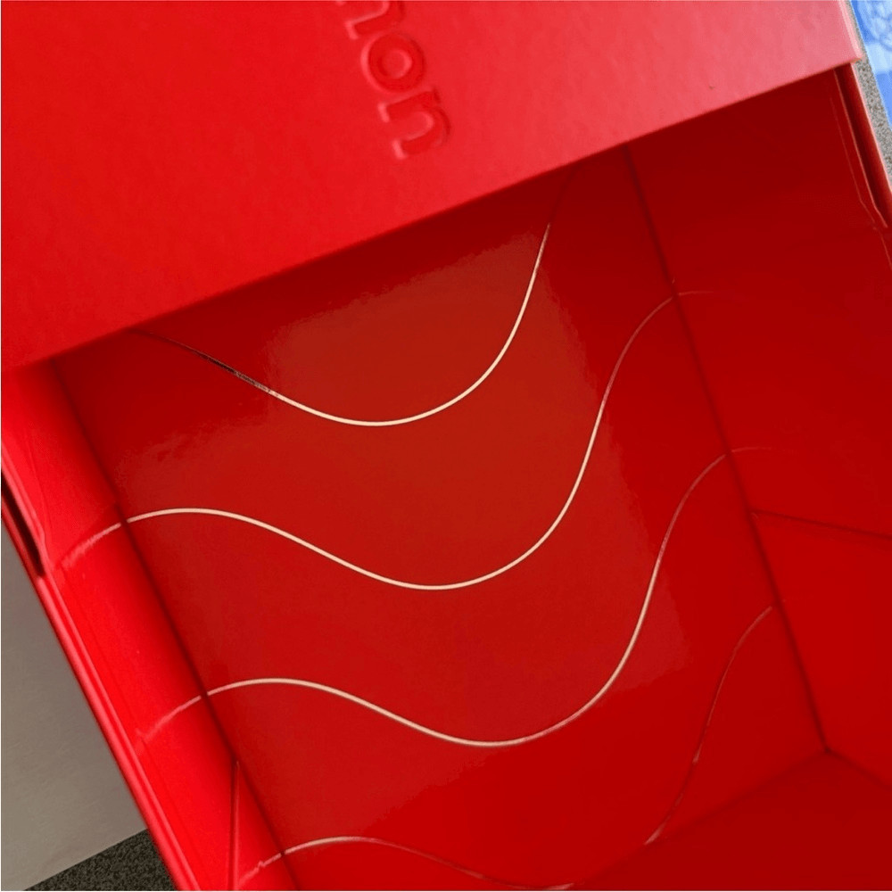 NEW Lululemon Red Gift Box New Empty Storage Keepsake