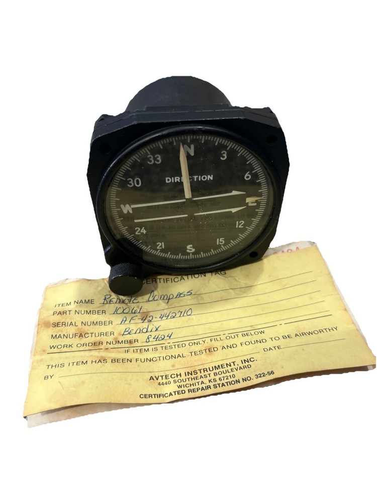 VINTAGE AIRCRAFT ECLIPSE PIONEER REMOTE INDICATING COMPASS UNTESTED RARE