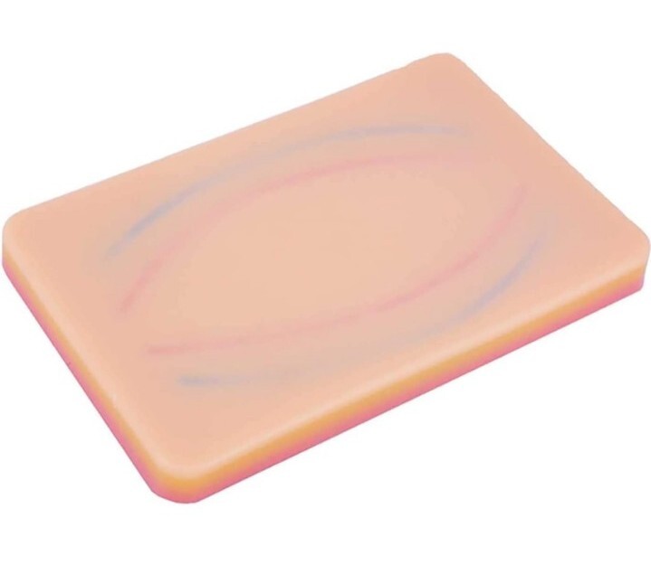 IV Injection Training Pad, Silicone Human Skin Training Model, Puncture Training