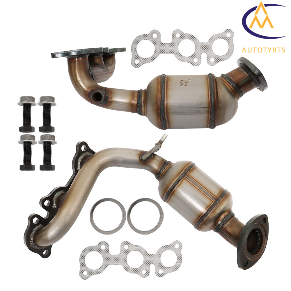 Bank 1 & 2 Set Manifold Catalytic Converter For 2004-2006 Toyota Sienna 3.3L FWD