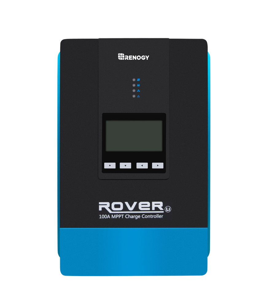Renogy Rover 100 Amp 12/24/36/48v DC Input MPPT Charge Controller Auto Parameter