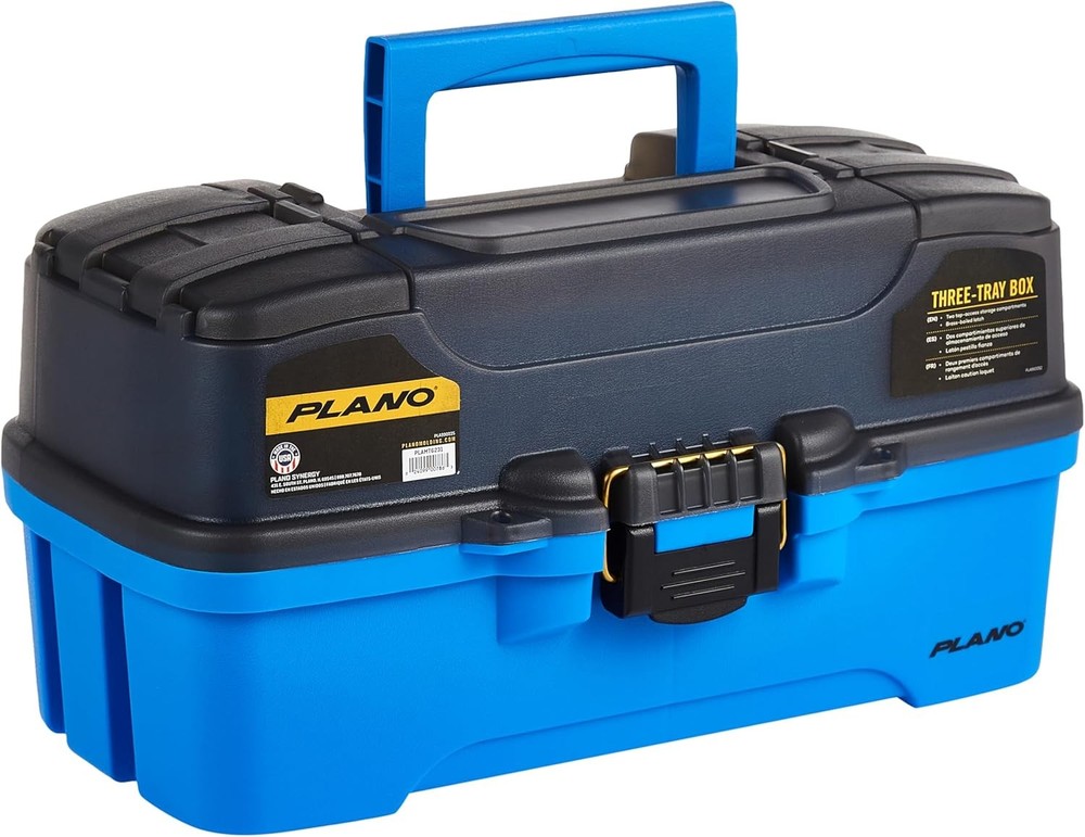 3 Disc Tackle Box with Double Top Entry