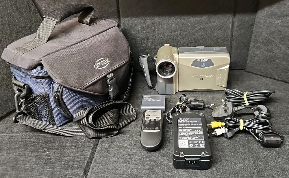 Sharp VL-A10 Viewcam 8 Camcorder With Extras TESTED