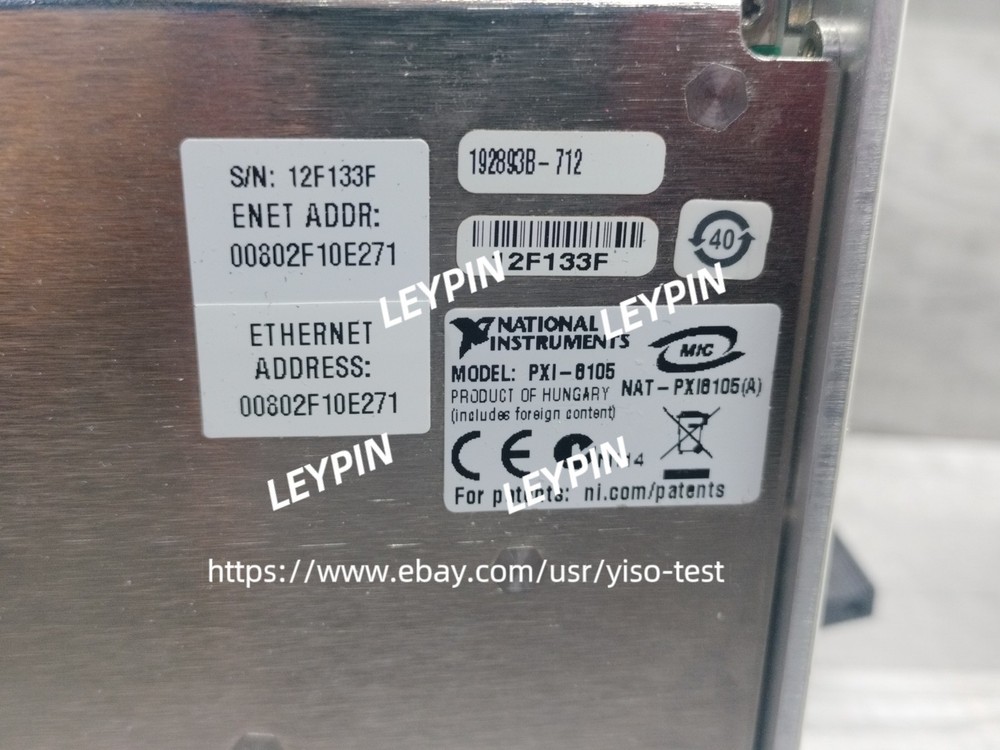 National Instruments NI PXI-8105 Embedded Controller tested,used