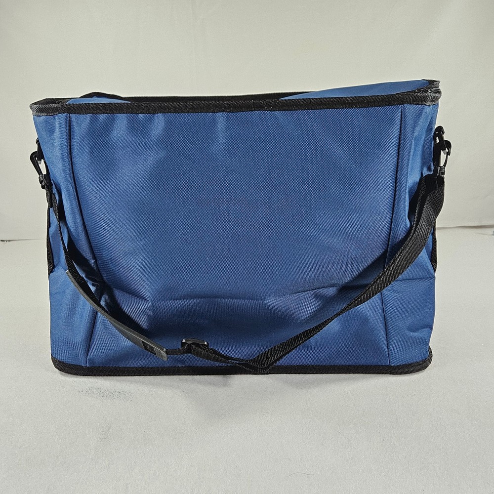 Bogg Brrr Blue Solid Polyester Insulated Cooler Bag with Shoulder Strap