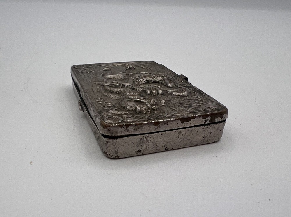 Poseidon Neptune Trident Match Pill Snuff Box