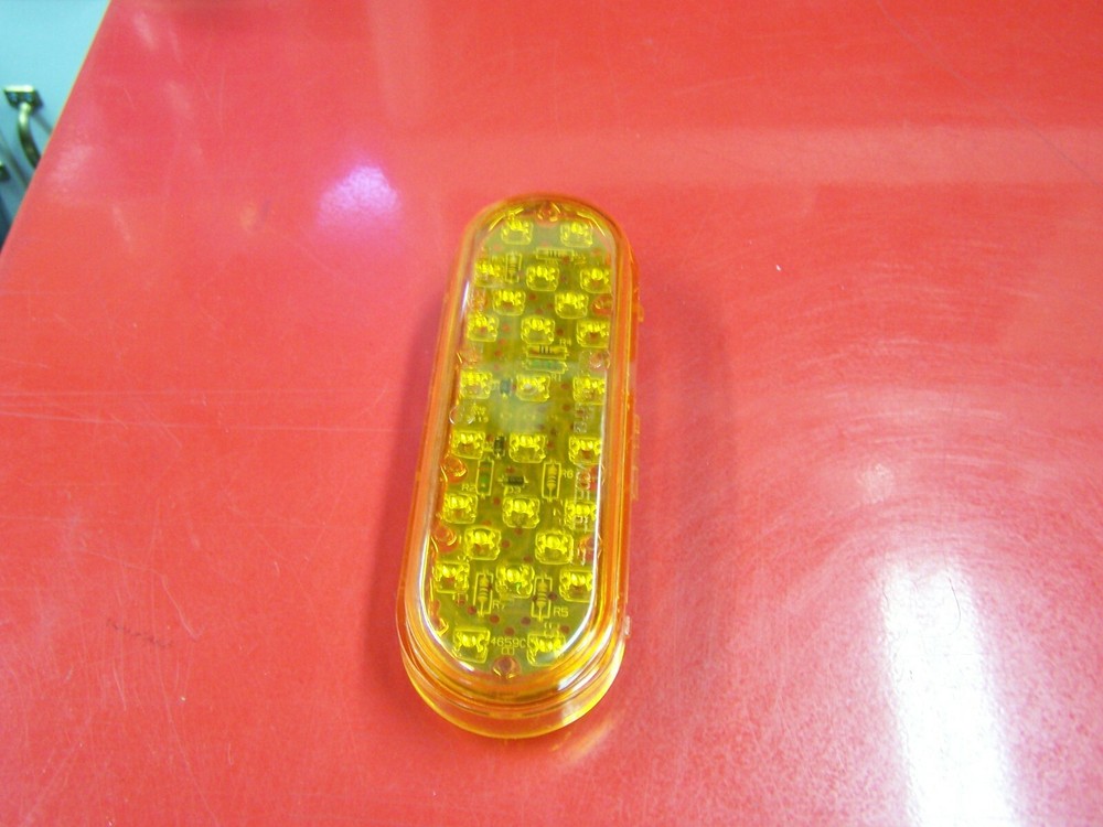 Amber LED Oval 2 Function Lite