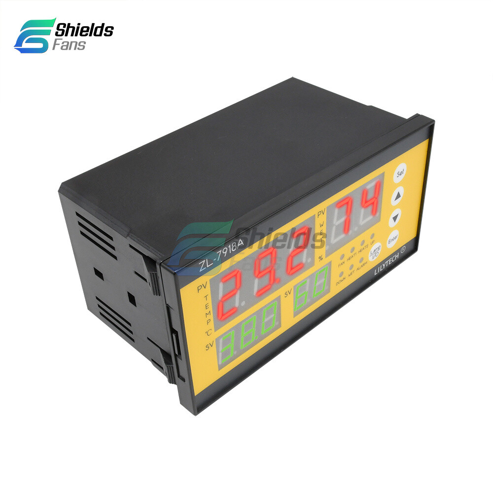AC 100-240V Temperature Humidity Controller Sensor ZL-7918A Smart Incubator